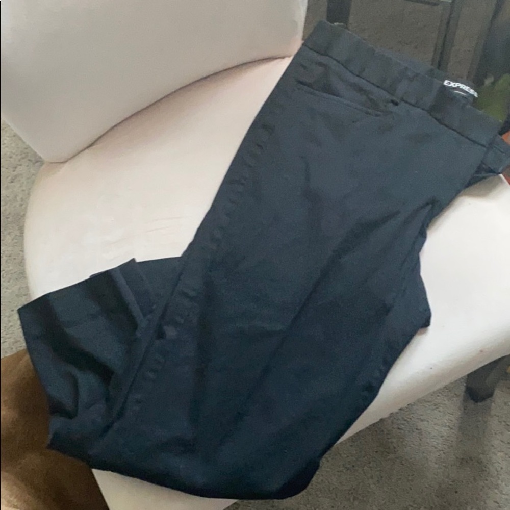 Black Express Columnist Pants